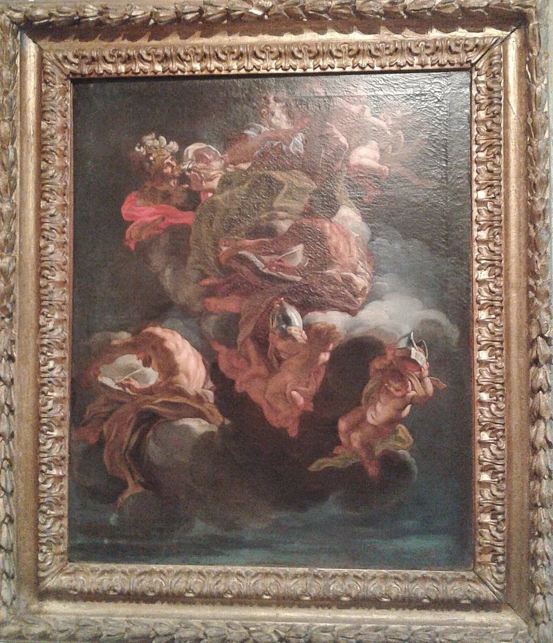 Santi in gloria - G.Battista Gaulli, il Baciccio